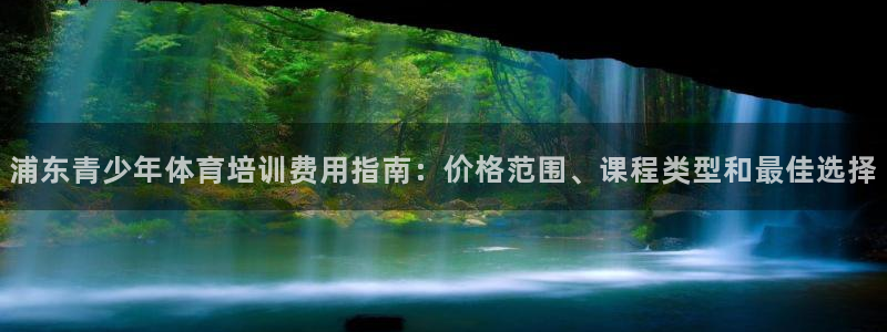 耀世平台代理怎么做：浦东青少年体育培训费用指南：价格