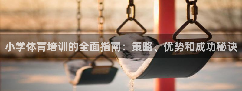 耀世平台会员中心：小学体育培训的全面指南：策略、优势