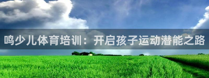 耀世娱乐目 5O6917 耀世：鸣少儿体育培训：开启