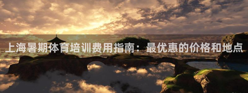 耀世成语：上海暑期体育培训费用指南：最优惠的价格和地点