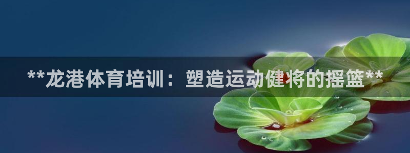 耀世集团七天三彩：**龙港体育培训：塑造运动健将的摇
