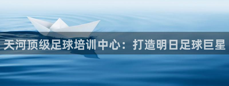 耀世平台的运营模式分析：天河顶级足球培训中心：打造明