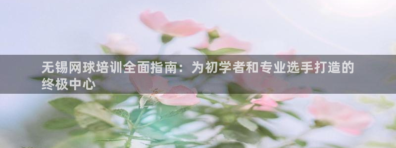 耀世意思是什么：无锡网球培训全面指南：为初学者和专业