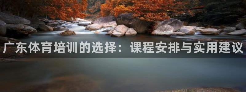 耀世集团耀宗：广东体育培训的选择：课程安排与实用建议